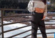 最骚美乳留学生苏琪和洋男友在林海别墅激情啪啪爽得她弓起身子